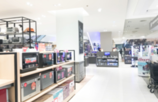 Electronics store with technology products
